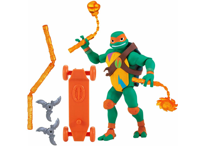Rise of the Teenage Mutant Ninja Turtles Michelangelo Basic Figure