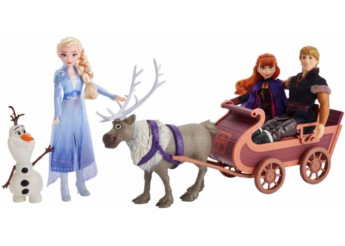 Disney Frozen Sledding Adventures Doll Pack