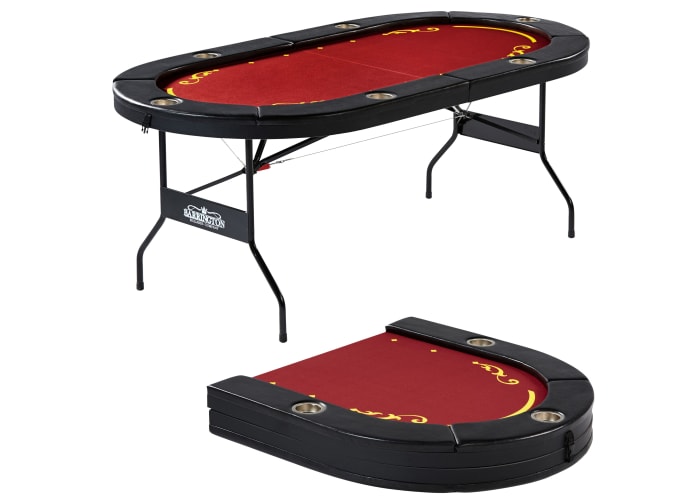 Barrington Foldable 6 Player Poker Table