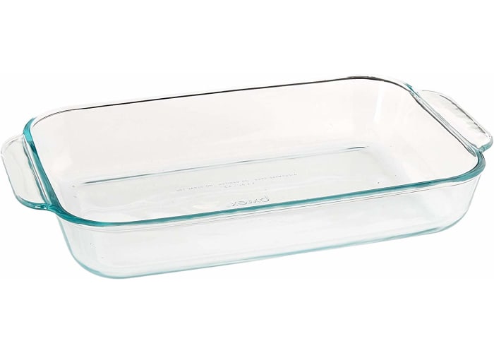 Pyrex Basics 2-qt Glass Oblong Baking Dish