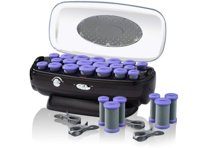 CONAIR Instant Heat Ceramic Flocked Rollers w/ Ionic Generator