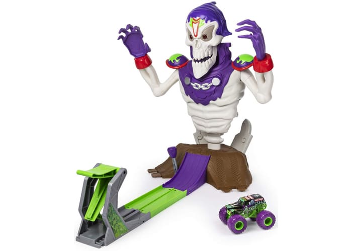 Monster Jam Grim Takedown Playset