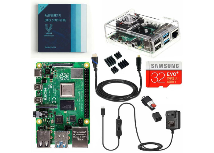 Vilros Raspberry Pi 4 Model B (4GB) Kit