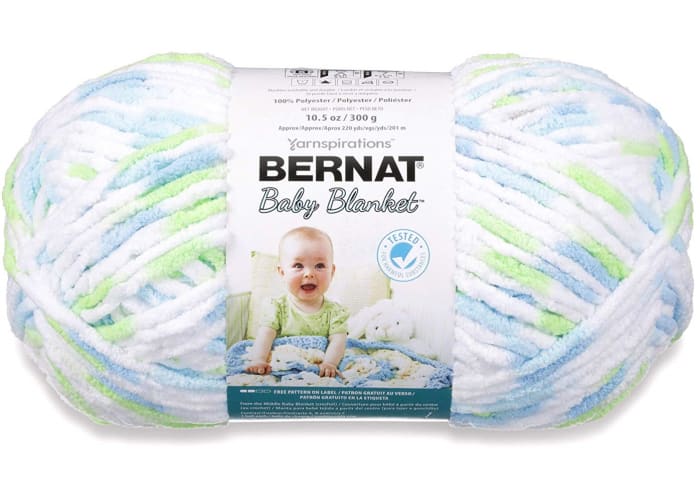 Bernat Baby Blanket Big Ball Funny Prints