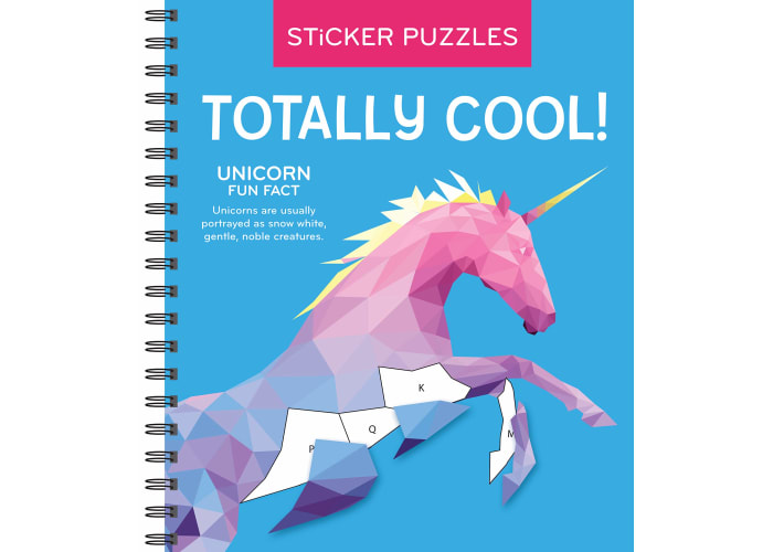 Sticker Puzzles: Totally Cool! 