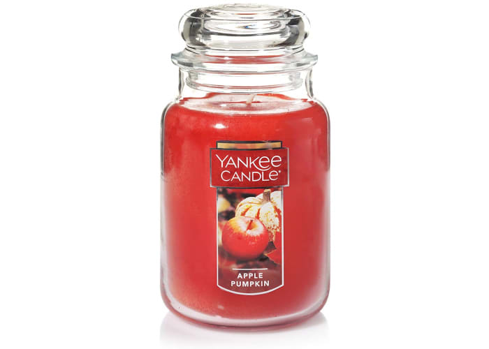 Large Yankee Candle Jar, Apple Pumpkin