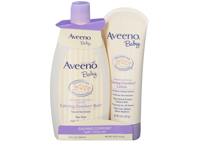 Aveeno Baby Calming Comfort Bath & Lotion Set
