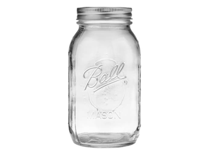12-ct Ball Glass Mason Jars with Lid and Band