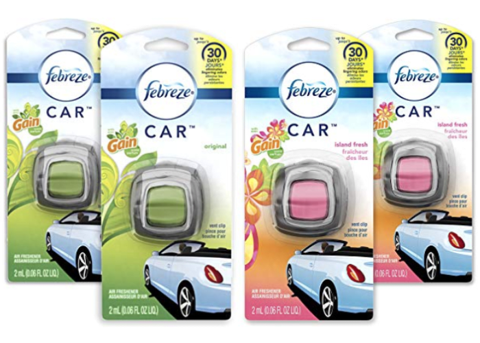 Febreze Car Air Freshener - 4 pk