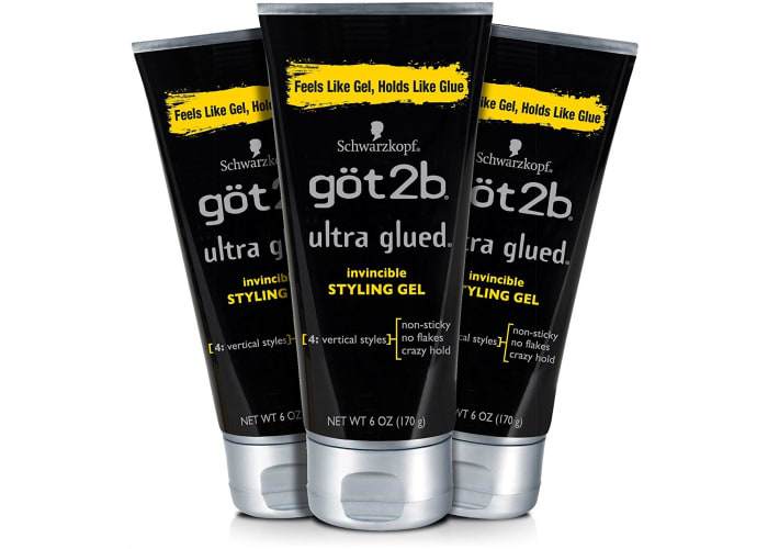 3-pk Got2b Ultra Glued Invincible Styling Hair Gel