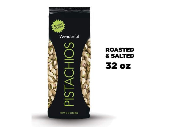 Wonderful Pistachios, Roasted & Salted, 32-oz Bag