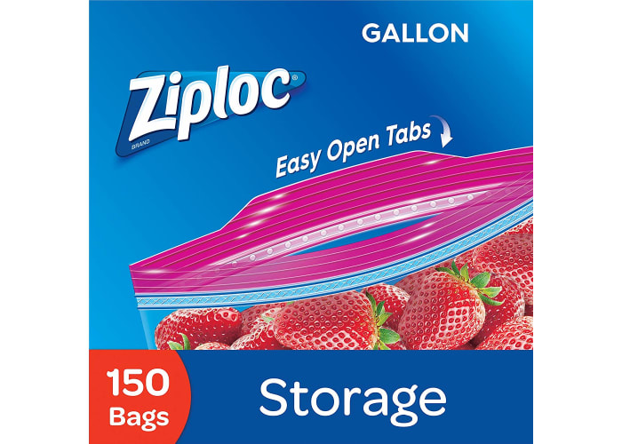 150-ct Ziploc Gallon Freezer Bags