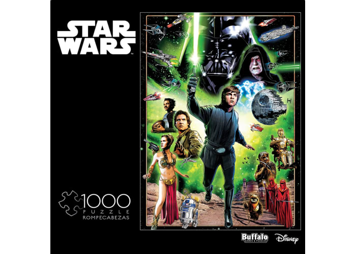 I Am A Jedi, Like My Father Before Me 1000-pc Jigsaw Puzzle