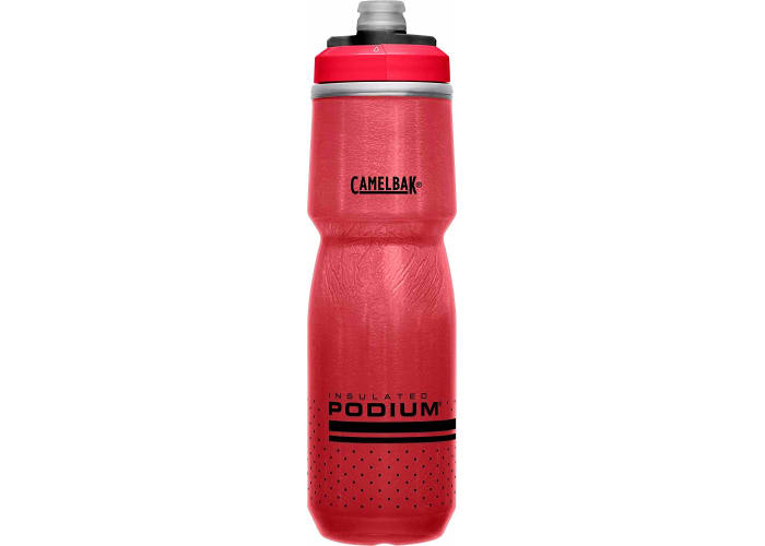 CamelBak Podium Chill Bike Water Bottle, Fiery Red