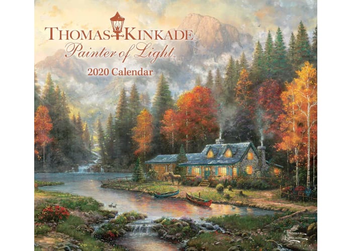 Thomas Kinkade 2020 Deluxe Wall Calendar