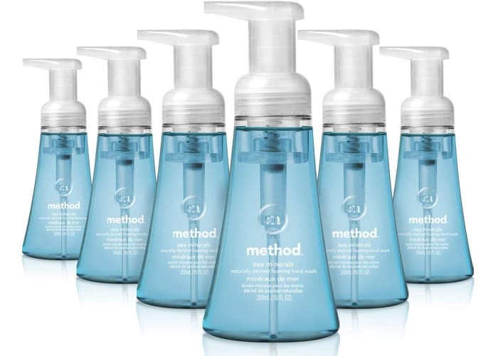 6-pk Method Foaming Hand Soap, Sea Minerals