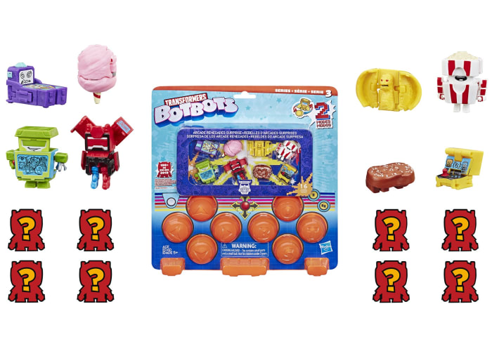16-pc Transformers Toys Botbots Arcade Renegades Surprise Figures