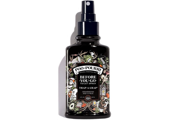 Poo-Pourri Before-You-Go Toilet Spray, Trap-A-Crap Scent, 4 oz