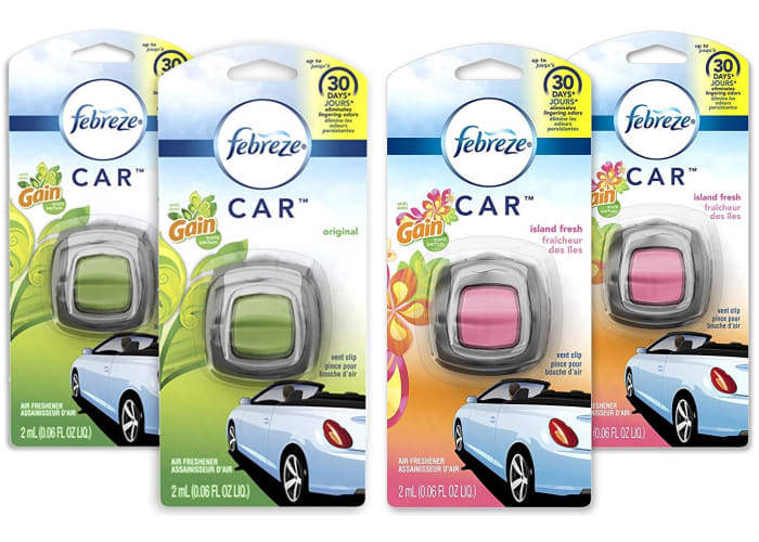 4-ct Febreze Car Air Fresheners