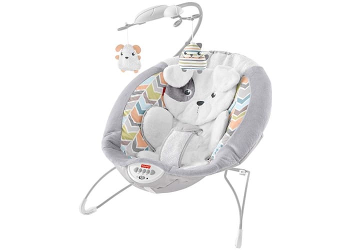 Fisher-Price Deluxe Bouncer: Sweet Dreams Snugapuppy