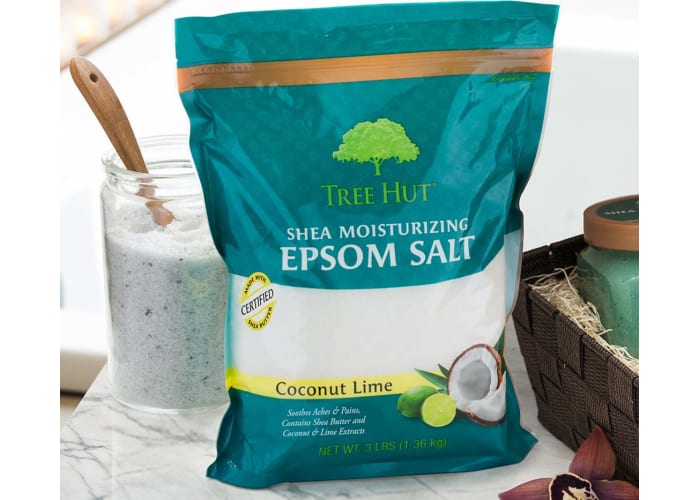 3-lbs Tree Hut Shea Moisturizing Epsom Salt - Coconut Lime