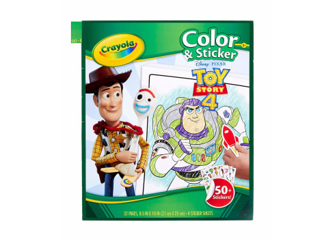 Crayola Toy Story 4 Coloring Pages & Stickers