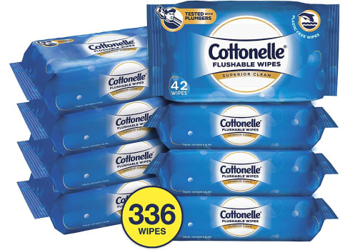 336-ct Cottonelle Flushable Wipes 
