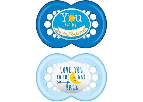 2-pk MAM Attitude Pacifier (6+ Months)