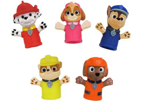 Paw Patrol Bath Finger Puppets