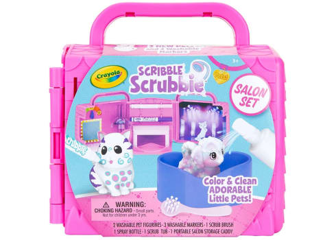 Crayola Scribble Scrubbie Pets, Beauty Salon Playset