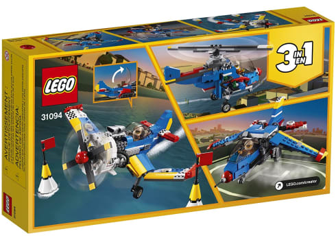 LEGO Creator 3-in-1 Race Plane Building Kit