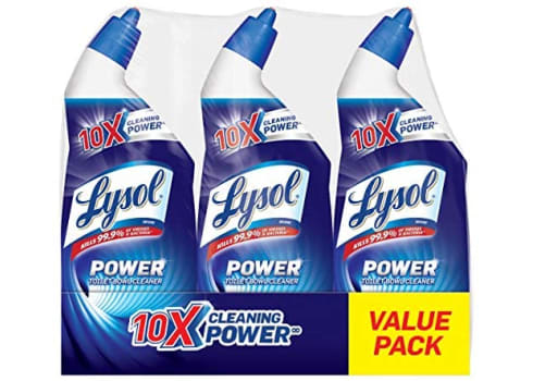 3-pk Lysol Power Toilet Bowl Cleaner