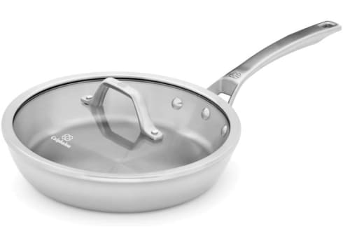 Calphalon 10" Signature Stainless Steel Covered Skillet