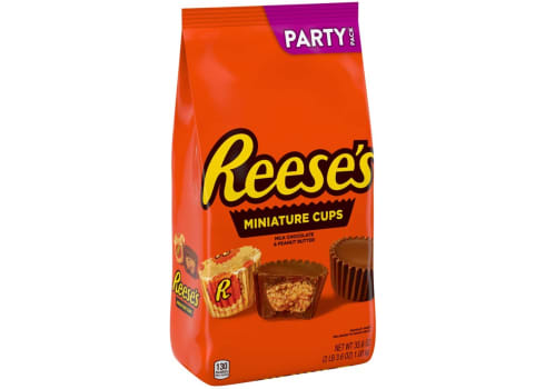 Reese's Milk Chocolate Peanut Butter Cup Miniatures Party Bag