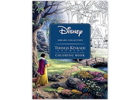 Thomas Kinkade Disney Studios Coloring Book