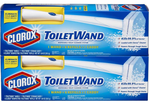 2-pk Clorox ToiletWand Disposable Toilet Cleaning System