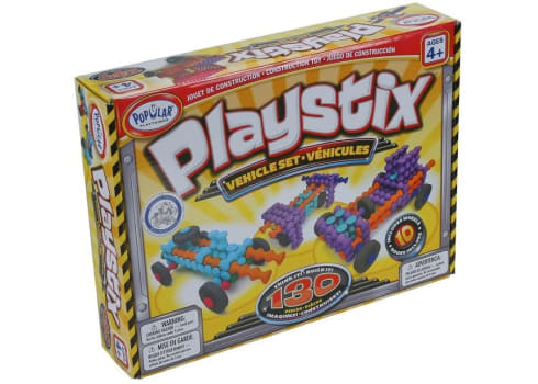 Popular Playthings Playstix Vehicles Set (130-pc)