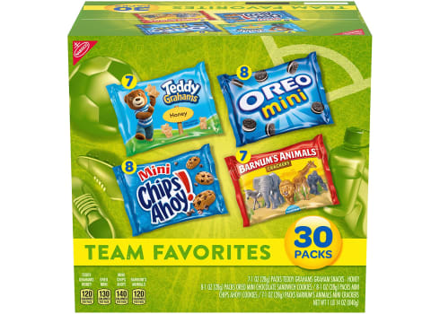 30-ct Nabisco Team Favorites Mix Box