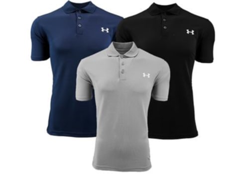 Under Armour Men's Short Sleeve Performance Polo 3-Pack