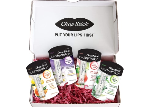 4-ct Chapstick Total Hydration Essential Oils Lip Balm, Lip Moisturizer and Lip Care