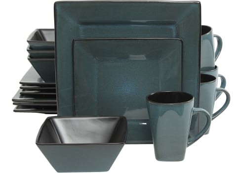 16-pc Gibson Elite Reactive Glaze Dinnerware Set