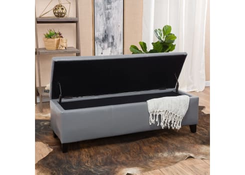 Christopher Knight Home Glouster PU Storage Ottoman