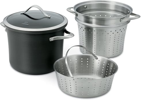 Calphalon 8-qt Pasta Pot with Steamer