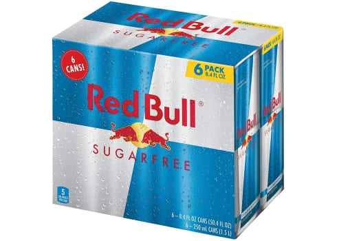 6-pk Red Bull Sugar Free Energy Drink