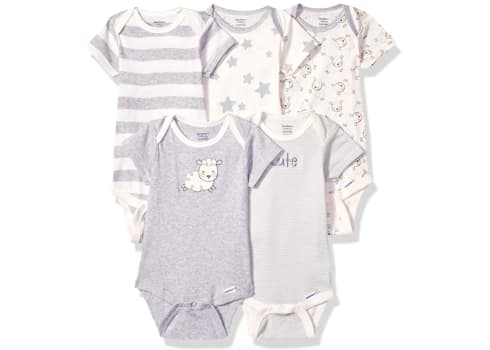 Gerber 5-pack Short Sleeve Onesies Bodysuits
