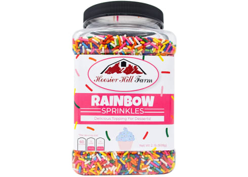 2-lbs Hoosier Hill Farm Rainbow Sprinkles