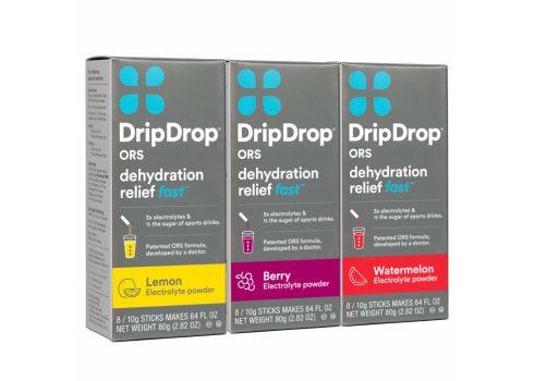 DripDrop ORS Electrolyte Powder for Dehydration Relief Fast