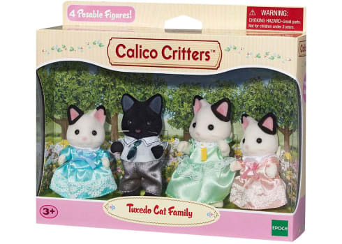 Calico Critters, Tuxedo Cat Family