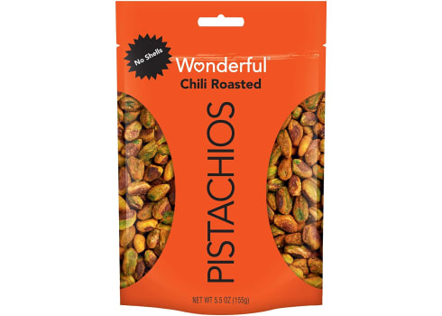 5.5-oz Wonderful Pistachios, No Shells, Chili Roasted