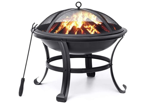 KINGSO 22"Outdoor Fire Pit